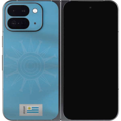 Uruguay Soccer Flag Google Pixel 9 Pro Fold Skin